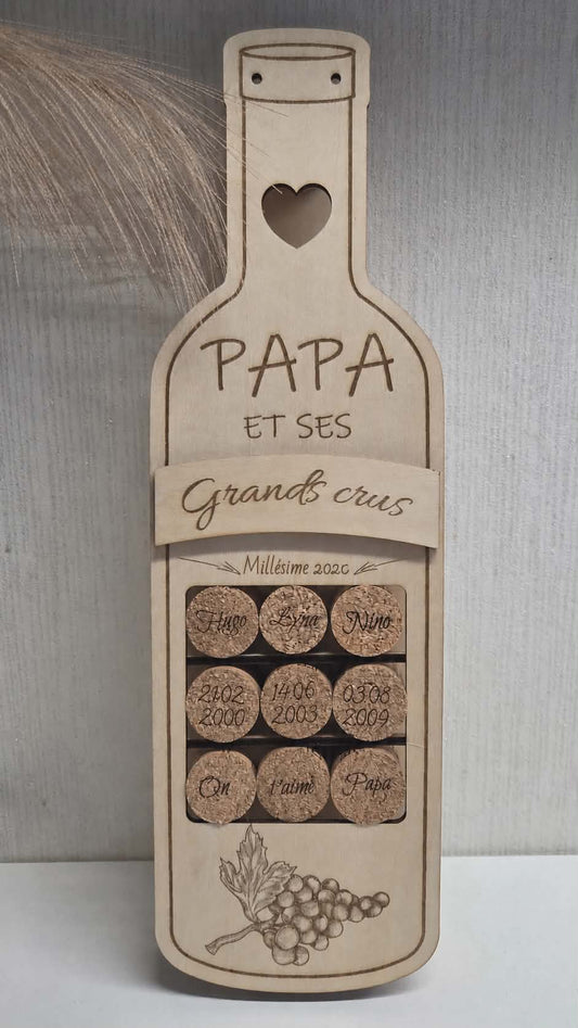 "Papa et ses grands crus" - 2 ou 3 enfants