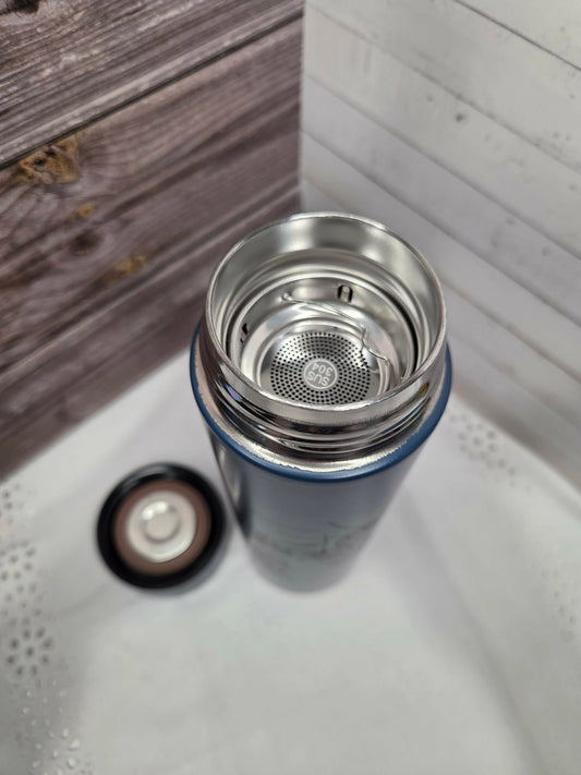 Gourde acier inoxydable infuseur à thé - Maman d'Amour