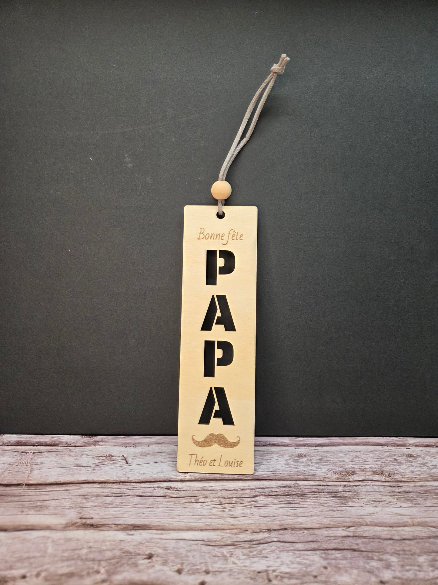 Marque-page personnalisable - Papa