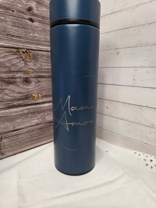 Gourde acier inoxydable infuseur à thé - Maman d'Amour
