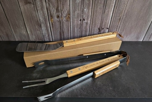 Set barbecue - "Papa roi des braises"