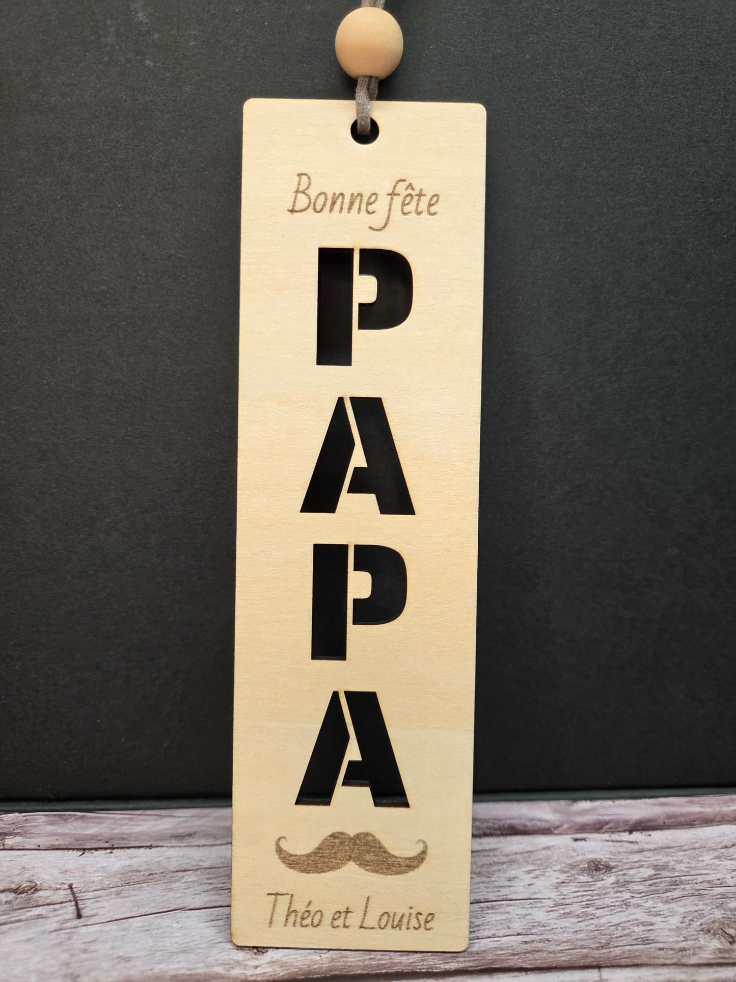 Marque-page personnalisable - Papa