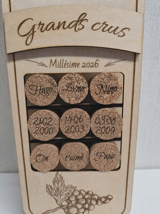 "Papa et ses grands crus" - 2 ou 3 enfants