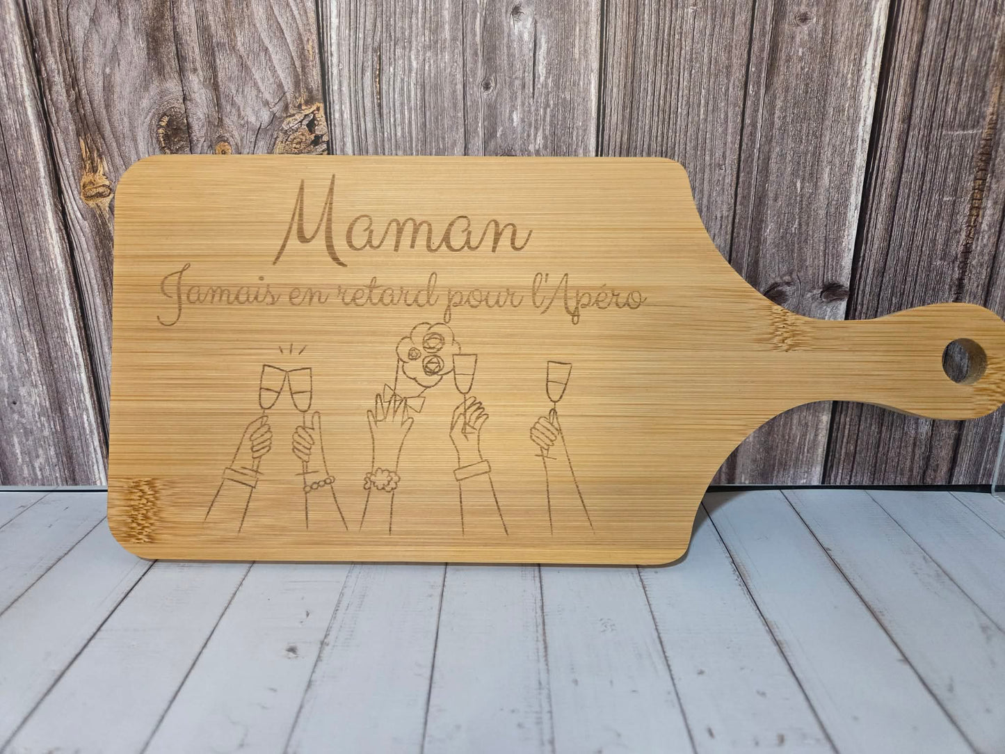 Planche à découper en bambou